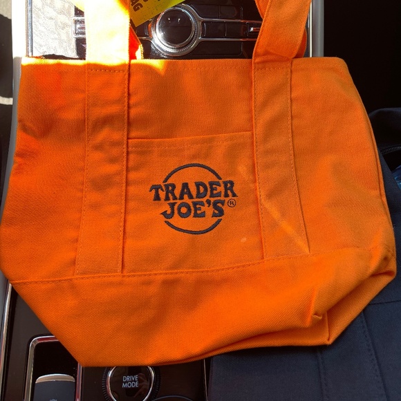 Trader Joes’ mini canvas tote NEW - Picture 1 of 1